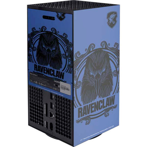 Wizarding Worlds Harry Potter Ravenclaw Illustration XBox Series X Digital Edition Console Skin